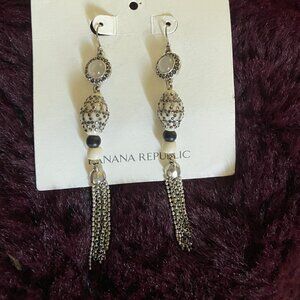 Beaded Fringe Earrings